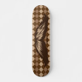 El Mustache Skateboard (Voorkant)