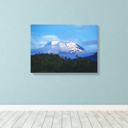 El Nevado del Toima Canvas Print (Insitu (Houten vloer))