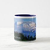 El Nevado del Tolima Colombia Travel Mug Tweekleurige Koffiemok (Center)