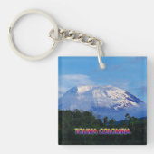 El Nevado del Tolima Travel Sleutelhanger (voorkant)
