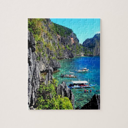 El Nido Beach in Palawan Filipijnen Legpuzzel (Verticaal)