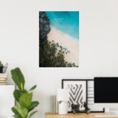 El Nido, de Filippijnse reisillustratie Poster (Thuiskantoor)