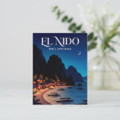 El Nido Filipijnen Briefkaart (Staand voorkant)
