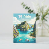 El Nido Filipijnen Briefkaart (Staand voorkant)