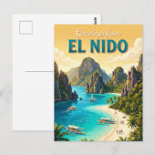 El Nido Filipijnen Briefkaart (Voorkant / Achterkant)