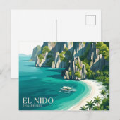 El Nido Filipijnen Briefkaart (Voorkant / Achterkant)