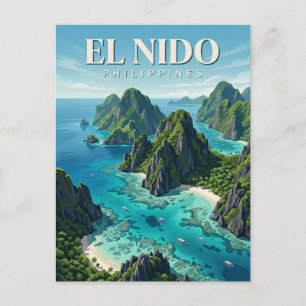 El Nido Filipijnen Briefkaart