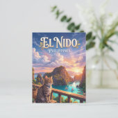 El Nido Filipijnen Briefkaart (Staand voorkant)
