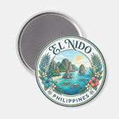 El Nido Filipijnen Magneet (Voorkant / Achterkant)