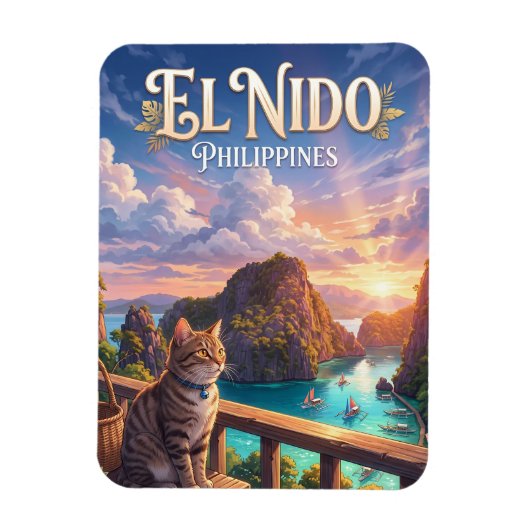 El Nido Filipijnen Magneet (Verticaal)