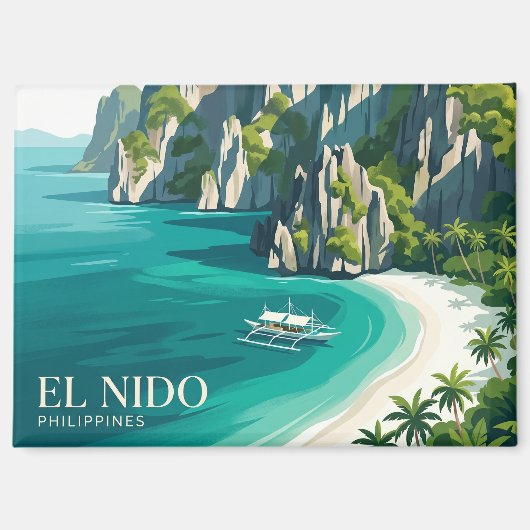 El Nido Filipijnen Magneet (Voorkant)