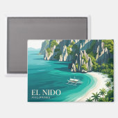 El Nido Filipijnen Magneet (Voorkant / Achterkant)