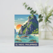 El Nido Filipijnen Reizen Briefkaart (Staand voorkant)