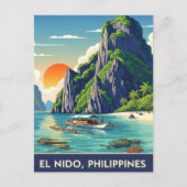 El Nido Filipijnen Reizen Briefkaart (Voorkant)