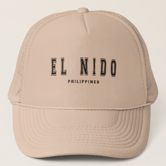 El Nido Filipijnen Trucker Pet (Voorkant)