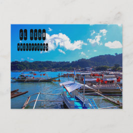 El Nido in Palawan Filipijnen Briefkaart