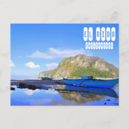 El Nido in Palawan Filipijnen Briefkaart