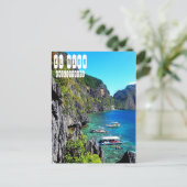 El Nido in Palawan Filipijnen Briefkaart (Staand voorkant)