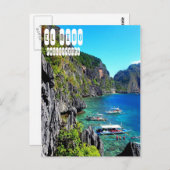 El Nido in Palawan Filipijnen Briefkaart (Voorkant / Achterkant)
