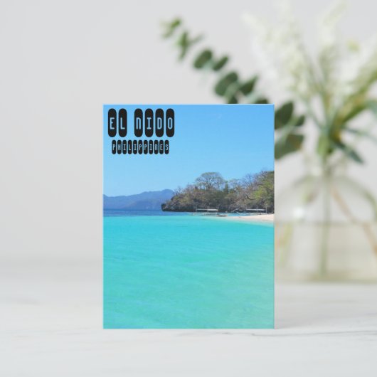El Nido in Palawan Filipijnen Briefkaart (Staand voorkant)