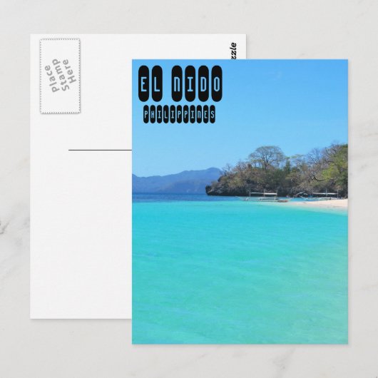 El Nido in Palawan Filipijnen Briefkaart (Voorkant / Achterkant)