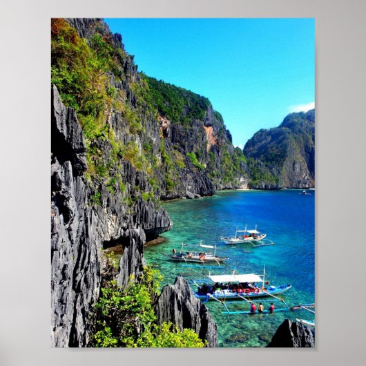 El Nido in Palawan Poster (Voorkant)