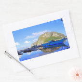 El Nido in Palawan Rechthoekige Sticker (Envelop)