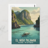 El Nido Philippines Travel Briefkaart (Voorkant / Achterkant)