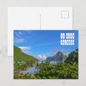 El Nido Uitzicht in Palawan Filipijnen Briefkaart (Voorkant / Achterkant)