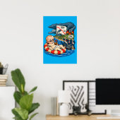 El Nino Natural Disaster Poster (Thuiskantoor)
