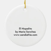 El Nopalito Keramisch Ornament (Achterkant)