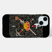El novio de la muerte Case-Mate iPhone case (Achterkant (horizontaal))