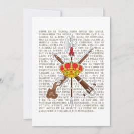 El novio de la muerte feestdagenkaart