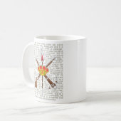 El novio de la muerte koffiemok (Voorkant links)