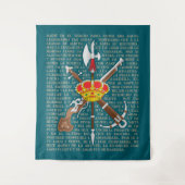 El novio de la muerte wandkleed (Voorkant)