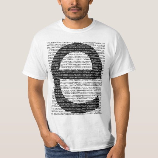 El numero e t-shirt (Voorkant)