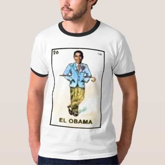 EL OBAMA T-SHIRT (Voorkant)