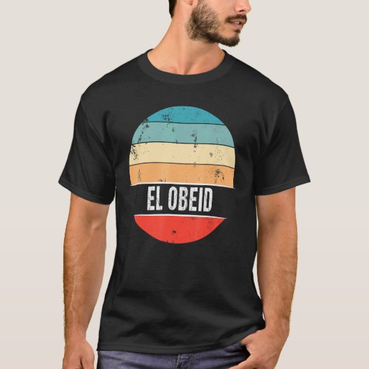 El Obeid Sudan City Trip 1 T-shirt (Voorkant)