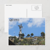el panecillo quito briefkaart (Voorkant / Achterkant)