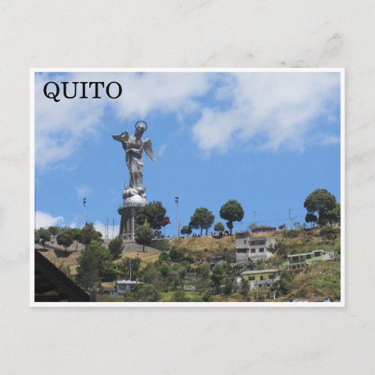 el panecillo quito briefkaart (Voorkant)