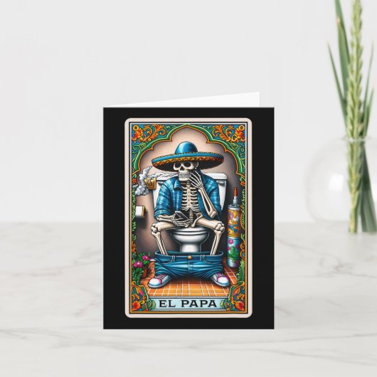 El Papa Latino Tarot Kaart Spaans Doen Vader (Voorkant)