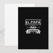 El Papa Mas Chingon Funny Mexicaanse vaders Kaart (Voorkant / Achterkant)