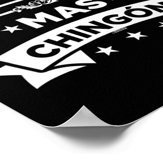 El Papa Mas Chingon Funny Mexicaanse vaders Poster (Hoek)