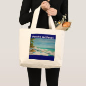 El Parisio, Paraiso del Peeps Grote Tote Bag (Voorkant (product))