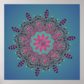 El Paseo Dusk Print (Voorkant)