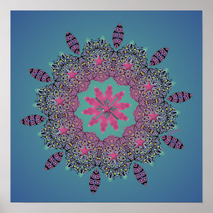 El Paseo Dusk Print