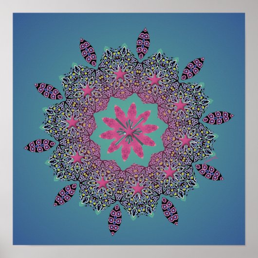 El Paseo Dusk Print (Voorkant)