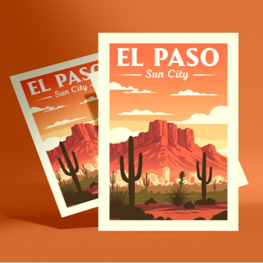  El Paso Briefkaart
