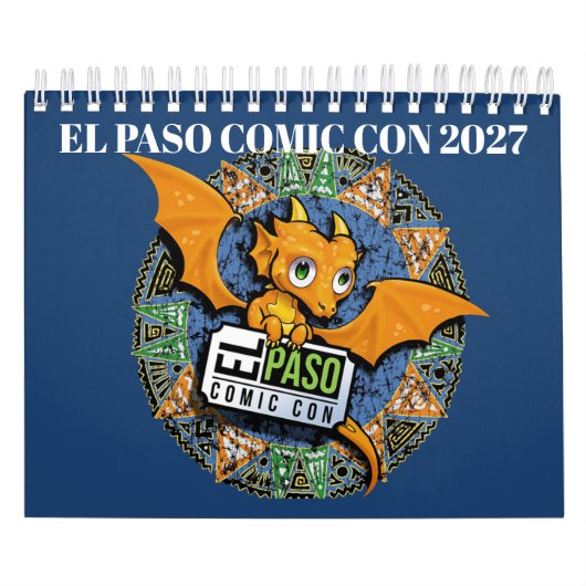 El Paso Comic Con 2026 Cosplay-foto's Kalender (Hoes)