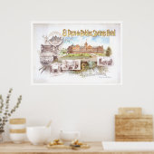 El Paso de Robles Springs Hotel Poster (Keuken)